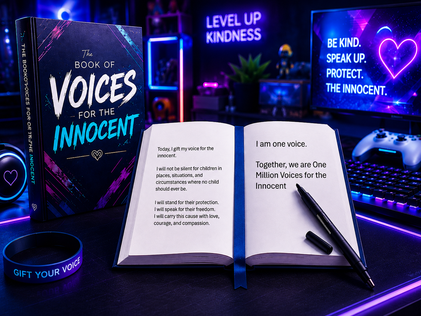 Gift Your Voice scene
